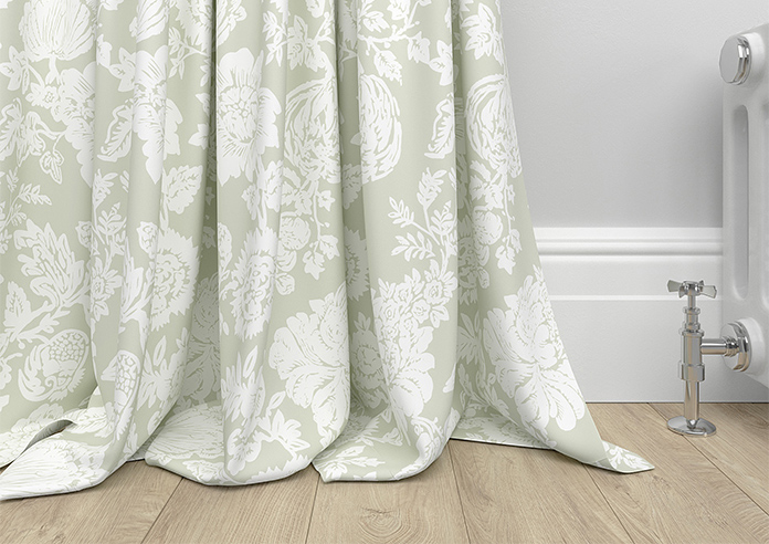Shabby Chic by Rachel Ashwell Stipple, Sage - Made to Measure Curtains - Image 6